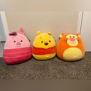 Disney Winnie the Pooh Squishmallows Set 14 inch